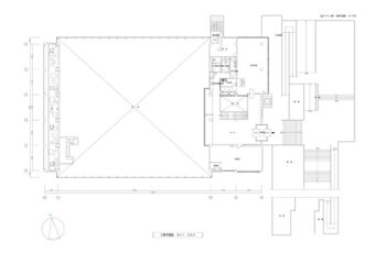 プール棟（Ａ棟）２階平面図のサムネイル