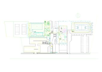 鳥取県営米子屋内プール全体図のサムネイル